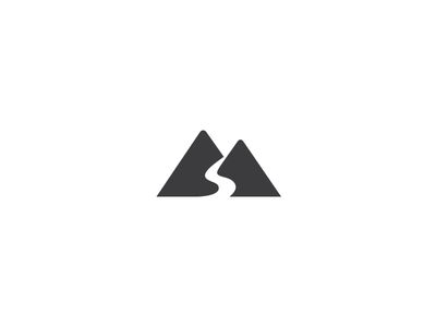 I like the idea of showing a road—or alluding to the fact that you guys are out on the road traveling Mountain Logo Minimalist, Logo Montagne, Path Logo, Logo Voyage, Mountains Logo, Berg Tattoo, Outdoor Tattoo, River Logo, Blue Sparrow