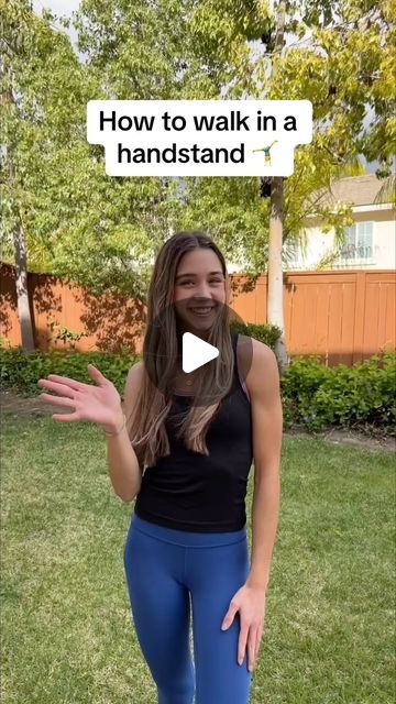 Rylie Shaw on Instagram: "walking on your hands is much more fun than your feet! 🙃🤪 . . #gymnastics #gymnast #cheer #cheerleader #acro #dance #handstand #handstandwalk #tutorial #howtodo" How To Walk In A Handstand, How To Walk On Your Hands, How To Hold A Handstand, Dance And Gymnastics, How To Do A Handstand Into A Bridge, Gymnastics Skills List, How To Hold A Handstand Longer, How To Do A Handstand, How To Do A Back Handspring