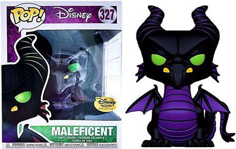 Maleficent Dragon, Sleeping Beauty Maleficent, Pop Figurine, Funko Pop Dolls, Pop Characters, Disney Treasures, Funk Pop, Wreath Attachments, Disney Maleficent