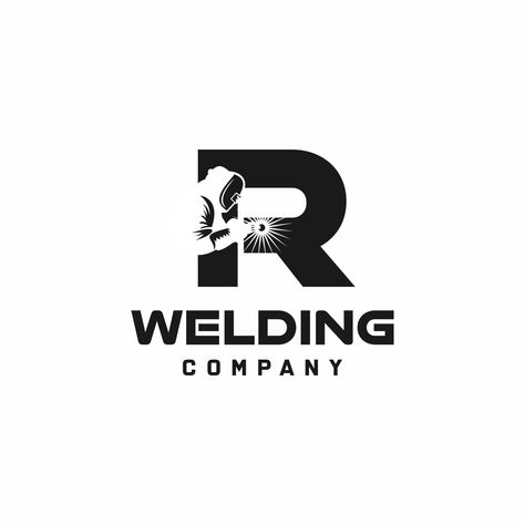 Welding Logo Design Ideas, Welding Logo Design, Welding Logo, M Letter Design, The Letter R, Welding Ideas, Logo Design Ideas, Letter Design, Letter R