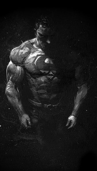 Dark Superman Art, Dark Superman, Dark Superhero, Superman Fanart, Superman Tattoo, Superman Artwork, Superman Wallpaper, Superman Man Of Steel, Superman Art