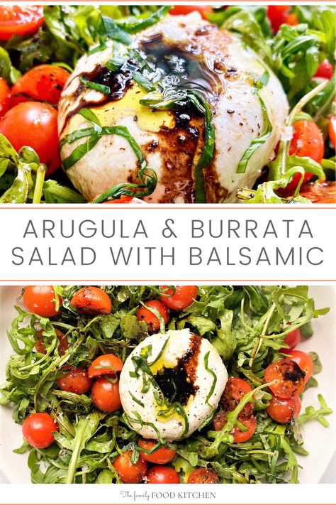 Recipes For Burrata, Ways To Eat Burrata, Chicken Burrata Salad, Caprese Salad With Arugula, Burrata And Arugula Salad, Burrata Cheese And Tomato, Caprese With Burrata, Steak Burrata Salad, Arugula Barata Salad