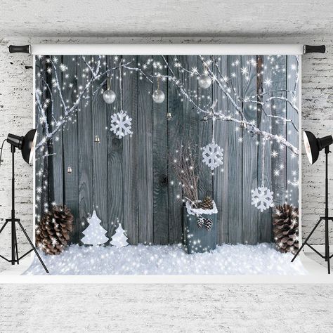 Wood Wall Backdrop, Christmas Photography Props, Winter Wonderland-party, Photo Backdrop Christmas, Winter Wonderland Decorations, Christmas Photography Backdrops, Christmas Photo Booth, Children Christmas, 16 Birthday