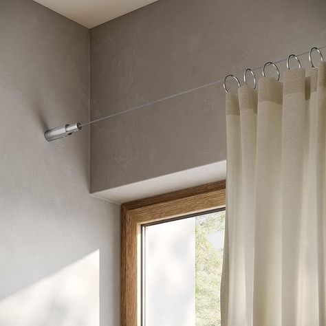 Curtain room divider diy