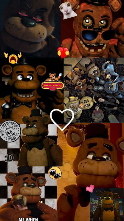 Fnaf Freddy Fazbear, 80s Posters, Freddy 3, Fnaf Freddy, Fnaf Wallpapers, Fnaf Movie, Freddy Fazbear, Fnaf Drawings, Thoughts And Feelings