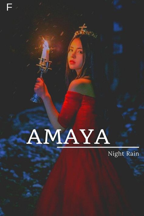 Rain Name Meaning, Amaya Name Meaning, Names That Mean Nightmare, Names Meaning Rain, Names That Mean Rain, Chinese Girl Names With Meaning, Rain Names, Names Meaning Night, Names Meaning Dream