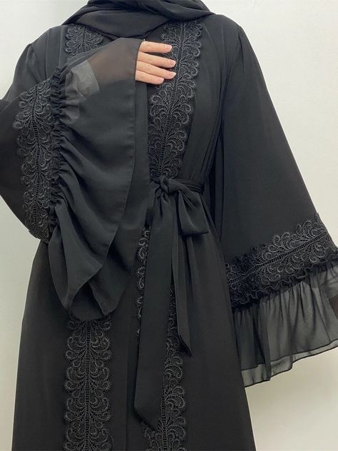 ——-Check out our HOT SALE——- Turkey Muslim Abaya Women Maxi Dress Embroidery Kimono Elbise Morocco Kaftan Long Party Dresses Ramadan Vestidos Arabic Islamic Get it Here 👇👇 https://getnsale.com/turkey-muslim-abaya-women-maxi-dress-embroidery-kimono-elbise-morocco-kaftan-long-party-dresses-ramadan-vestidos-arabic-islamic/ ———- Like 💖💖 & Share ♻️👩‍👩‍👦‍👦 ————- #Abaya #Hijab's&Shawl Abaya Designs Black, Dress For Muslim Women, Dubai Women, Embroidery Kimono, Open Abaya, Mode Abaya, Abaya Designs, Abaya Dress, Black Flower