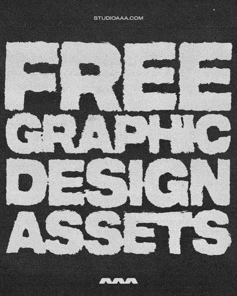 Studio AAA on Instagram: "UPDATED free graphic design assets! ✨ from STUDIO AAA #adobephotoshop #designeveryday #graphicdesignstudent #undrdesign #posterchallenge #posterdesigns #foliofolio #designinspo" Graphic Design Assets Free, Textured Logo Design, November Graphic Design, Text Texture Graphic Design, Free Graphic Design Assets, Poster Elements Graphic Design, Rugged Graphic Design, Textured Graphic Design, Png Design Graphics