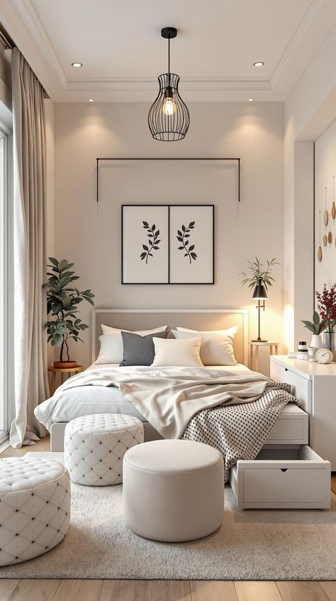 Tiny Bedroom Decor Small Main Bedroom Ideas, Tiny Bedroom Decor Ideas, Tiny Bedroom Decor, Tiny Bedroom Design, Agriculture Industry, Bedroom Decor Ideas, Tiny Bedroom, Leisure Arts, Bedroom Designs