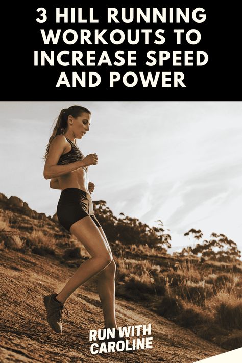 3 hill sprint workouts to increase strength and power 2 Hill Sprint Workout, Hill Running Workout, Hill Running, Best Treadmill Workout, Training For Runners, Hill Sprints, Pyramid Workout, Sprint Workout, Running Hills