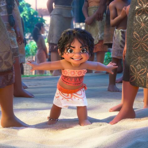 Moana Sister, Moana Hd, Moana Pictures, Moana Memes, Disney Moana Art, Moana Movie, Childhood Memories Aesthetic, Memories Aesthetic, Baby Moana