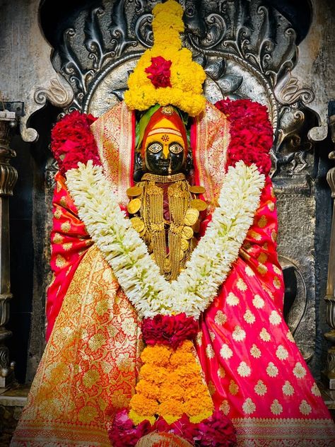 Bhavani Mata Wallpaper, तुळजाभवानी माता Hd, Tulaja Bhavani Photo Hd, Tulja Bhavani Photo Hd, Tuljabhavani Devi Hd, Tuljapur Bhavani Mata Wallpaper, Bhavani Mata, Tulja Bhavani, Flower Decoration For Ganpati