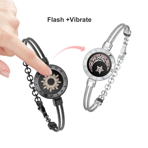 The Sun & Moon™ Love Bracelets are designed for couples who want to stay connected. Wear these matching pieces as a symbol of your everlasting love. https://www.miahshop.com/products/sun-moon%E2%84%A2-love-bracelets?variant=50043724726601 #miahshopofficial #follow #miahshop #present #gift #fyp #love #couples #online #onlineshop #shop #onlineshopping #followforfollowback #bracelet Couples Long Distance, Bracelets For Couples, Distance Relationship Gifts, Long Distance Relationship Gifts, Miles Apart, Smart Jewelry, Moon Bracelet, Relationship Gifts, Moon Collection