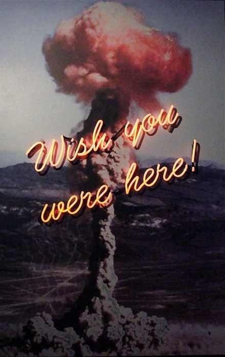 Miss Atomic Bomb Wish You Were Here, Wish You Are Here, Neon Art, E Card, The Words, Inspire Me, Make Me Smile, I Laughed, Words Of Wisdom