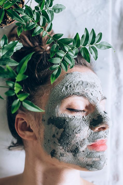 The DIY Aztec Clay Mask That Works For Every Skin Type Aztec Clay Mask, Aztec Clay, Dead Sea Mud Mask, Clear Skin Face, Skin Face Mask, Dead Sea Mud, Beauty Tips For Glowing Skin, Mud Mask, Homemade Face Masks