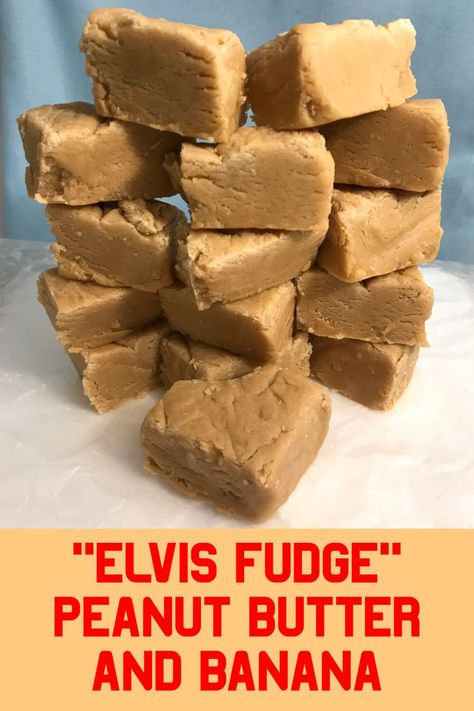 Peanut Butter and Banana fudge recipe Banana Fudge Recipes, Christmas Bites, Fudge Peanut Butter, Banana Fudge, Baileys Fudge, Cottage Bakery, Homemade Fudge Recipes, Peanut Butter Fudge Recipe, Banana Candy