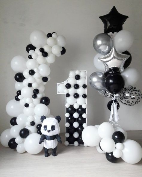 Panda Birthday Theme Decoration, Panda Party Ideas, Panda Themed Birthday Party, Panda Party Decorations, Panda Birthday Theme, Panda Birthday Party Decorations, Panda Birthday Cake, Panda Themed Party, Panda Baby Showers