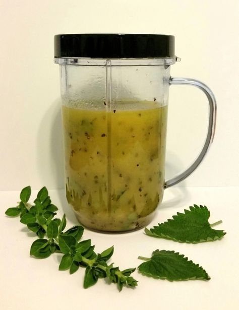 Lemon Balm Vinaigrette Lemon Balm Recipes, Steamed Carrots, Vinaigrette Recipe, Salad Dressing Recipes Homemade, Herb Recipes, Herbal Recipes, Homemade Salads, Homemade Salad Dressing, Health Recipes