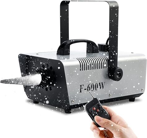 Amazon.com: TCFUNDY Snow Machine 600W Snow Making Machine Snowflake Maker for Christmas Wedding Kids Party Stage Effect with Remote Control : Musical Instruments Snow Making Machine, Snowflake Maker, Romantic Snow, Snow Maker, Snow Making, Snow Machine, Fake Snow, How To Make Snow, Snow Scenes