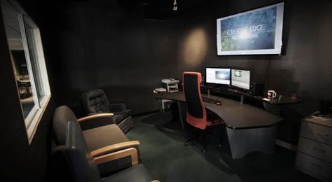 I think this is the best scenario for us right now!  Rv edit suite nice Edit Suite, Video Editing Studio, Studio Room Design, Post Production Studio, Editing Studio, Editing Suite, Recording Studio Design, Recording Studio Home, Audio Room