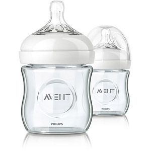 Philips AVENT 4-Ounce Natural Glass Baby Bottles, Set of 2, BPA-Free Avent Glass Bottles, Avent Natural Bottles, Baby Bottle Set, Avent Bottles, Avent Baby Bottles, Glass Baby Bottles, Bottle Warmer, Baby Bottle, Gatorade Bottle