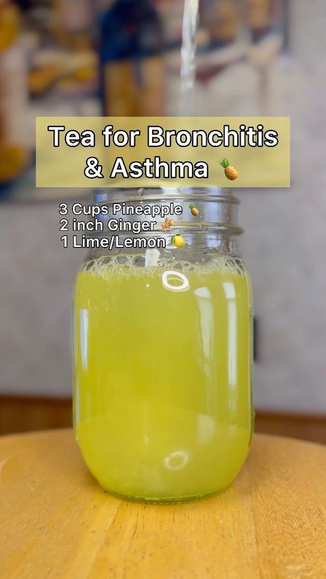 Mucus Relief, Smoothies Vegan, Tea For Colds, Natural Asthma Remedies, Detox Smoothies, Food Health Benefits, Food Meals, Health Tea, Smoothie Diet Plans