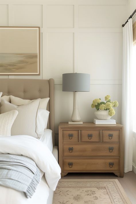 Benjamin Moore Wind's Breath Benjamin Moore Winds Breath, Popular Neutral Paint Colors, Cream And White Bedroom, Tan Paint Colors, Sage Green Paint Color, Light Grey Paint Colors, Blue Gray Paint Colors, Warm Paint Colors, Painted Interior Doors