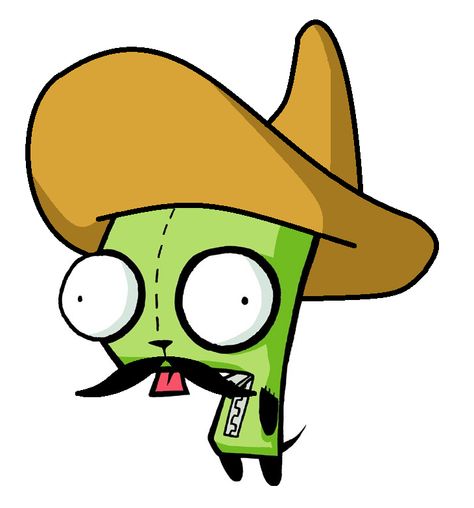 Mexican Gir Gir From Invader Zim, Invader Zim Characters, Scene Core, Tatuaje A Color, Rawr Xd, Scene Kids, Scene Emo, Invader Zim, Emo Scene