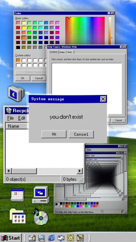 Computer Windows Aesthetic, Windows 96 Wallpaper, 90 Computer Aesthetic, Old Computer Screen Wallpaper, Old Windows Computer Pop Up, 2000s Windows Wallpaper, Y2k Windows Wallpaper, 2000s Computer Background, Windows 96 Aesthetic