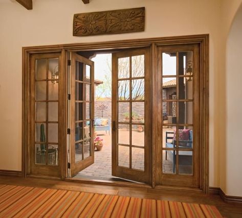 "Trending Glass Window Designs for Home Decor in 2024"   Transform your home with beautiful and modern glass window design ideas. Wood French Doors Exterior, Indoor French Doors, Oak French Doors, Wood French Doors, Double Doors Interior, Big Doors, Wooden French Doors, French Doors Exterior, Glass French Doors