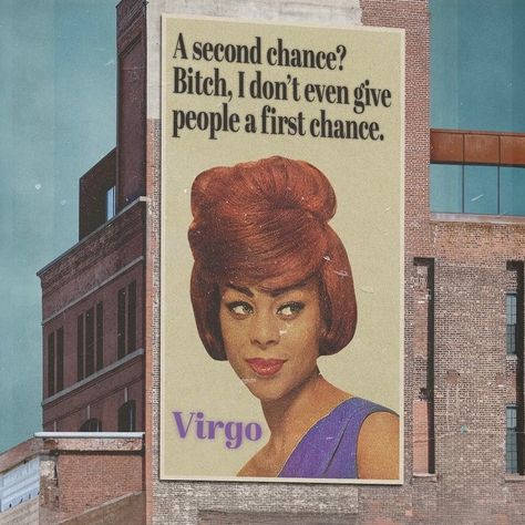 vintage fantasy mag Virgo Funny, Virgo Poster, Virgo Goddess, Signs Funny, Virgo Horoscope, One Chance, Zodiac Signs Funny, Earth Signs, Zodiac Art