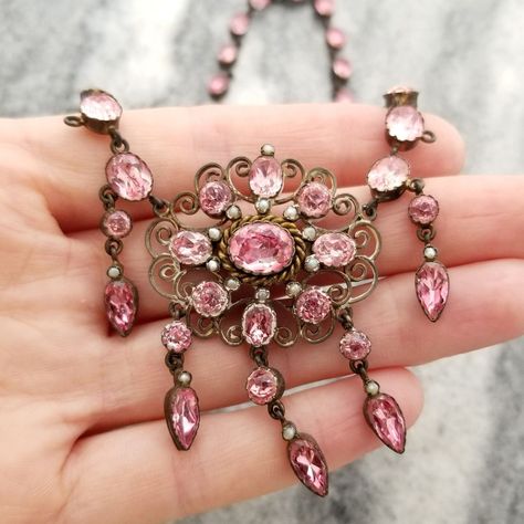 Pink opal jewelry