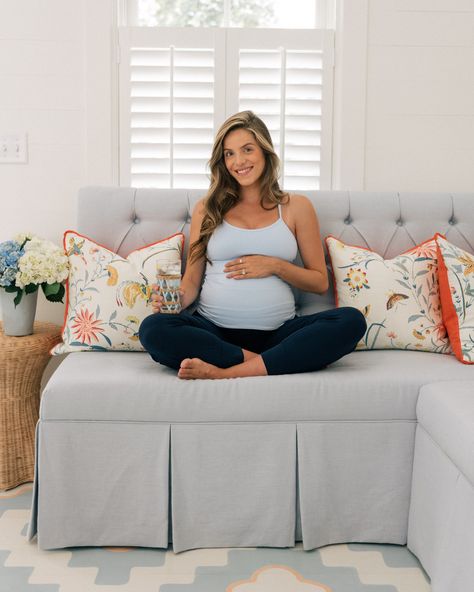 The 12 Items I’ve Found The Most Useful During My Pregnancy Clothes Comfy, Lululemon Joggers, Julia Berolzheimer, Pregnancy Pillow, Future Style, Capturing Moments, Gal Meets Glam, Pregnancy Care, Cute House