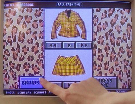 Clueless Closet, Clueless Cher, Clueless 1995, Cher Clueless, Cher Horowitz, Fall Fashion Dresses, Clueless Outfits, Film History, Movie Props