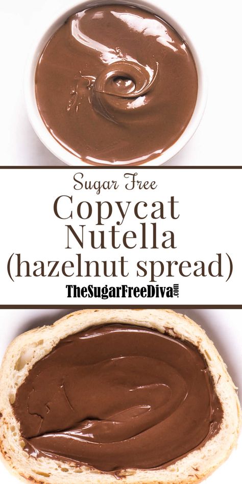 Lunch Keto Recipes, Nutella Keto Recipes, Sugar Free Nutella Recipe, Chocolate Hazelnut Recipes, Keto Nutella, Homemade Nutella Recipes, Nutella Recipe, Hazelnut Recipes, Keto Snacks Easy