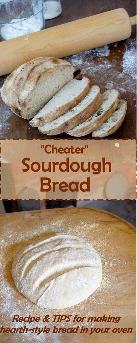 Learn a quick hack for making a sourdough starter and get tips for making a great loaf of homemade bread. Overnight Sourdough Bread Recipe, Bread Scoring Patterns, Wheat Sourdough Bread, Artisan Sourdough Bread Recipe, Whole Wheat Sourdough, Making Sourdough Bread, Bread Scoring, Sourdough Bread Recipe, Cozy Meals