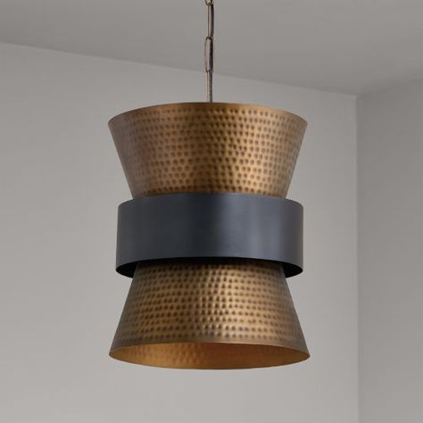 Capital Lighting Fixture Company Patinaed Brass And Dark Zinc 13 Inch One Light Pendant 330416pz | Bellacor Hourglass Pendant, Home Office Dining Room, Capital Lighting Fixture, Kitchen Home Office, Outdoor Chandeliers, Foyer Entryway, Office Dining Room, Capital Lighting, Entryway Kitchen