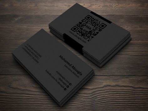 Matte Black Business Card Design, Design Visting Cards, Cool Bussines Card, Black Business Card Design, Business Cards Black, Black Business Cards, Fiverr Profile, Business Card Design Black, Elegant Business Cards Design