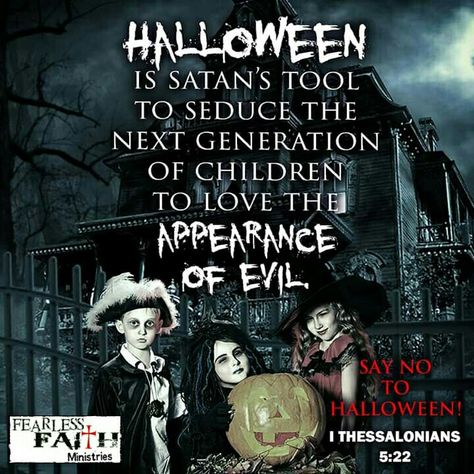 Halloween Christian Quotes, Scary Bible Verses, Scripture Against Evil, Bible Verse Against Witchcraft, Satanic Bible Quotes, Bible Contradictions, Christian Halloween, Cool Science Facts, Bible Study Verses