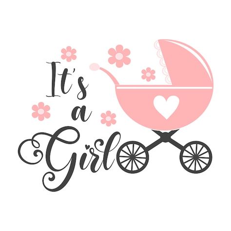 Its a girl inspirational slogan inscript... | Premium Vector #Freepik #vector #blue-cute #funny-quotes #baby #motivational-poster Its A Girl Quotes, Newborn Baby Quotes, Esthetician School, Vector Quotes, Its A Girl, Sleepover Food, Parents Baby, Motivational Poster, Girl Posters