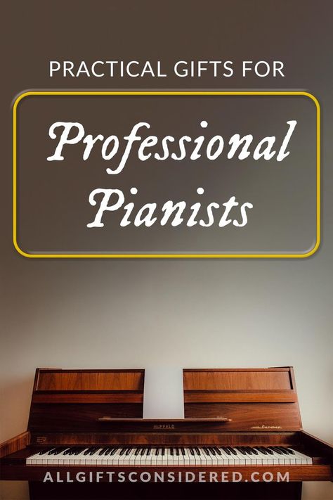 Practical Gifts for Professional Pianists Who Is A Teacher, Piano Gifts, Piano Player, Piano Lessons, A Student, Practical Gifts, Piano, Gift Ideas, Music