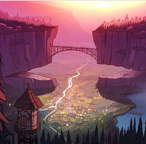 Um dos Lugares mais mistériosos de Gravity Falls! :3 Gravity Falls Nature, Gravity Falls Environment, Gravity Falls Phone Theme, Animated Characters Aesthetic, Gravity Falls Color Palette, Gravity Falls Background Art, Gravity Falls Minecraft, Gravity Falls Widget, Gravity Falls Wallpaper Aesthetic