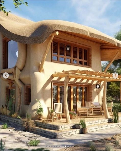 Cob House Design, Cob House Plans, Cob Building, Casa Hobbit, Eco Buildings, Earthship Home, Mud House, Adobe House, Unusual Homes