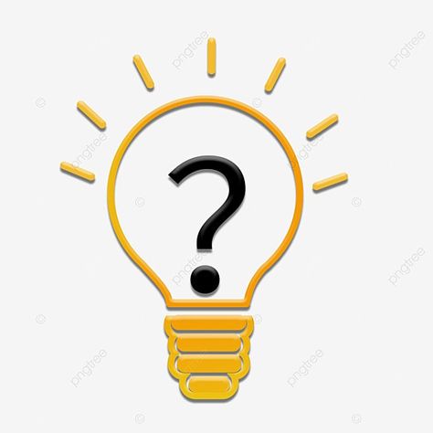 Question Mark Image, Question Mark Png, Bulb Png, Cartoon Light Bulb, Png Light, Light Bulb Vector, Tungsten Light, Christmas Light Bulbs, Drawing Cartoon Characters