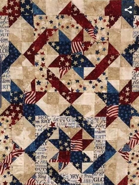 Labrynth Quilt Pattern, American Quilts Patterns, American Flag Quilt, Quilts Of Valor, Quilt Corners, Flag Quilt, Quilting Designs Patterns, Hanging Quilts, Scrappy Quilt Patterns