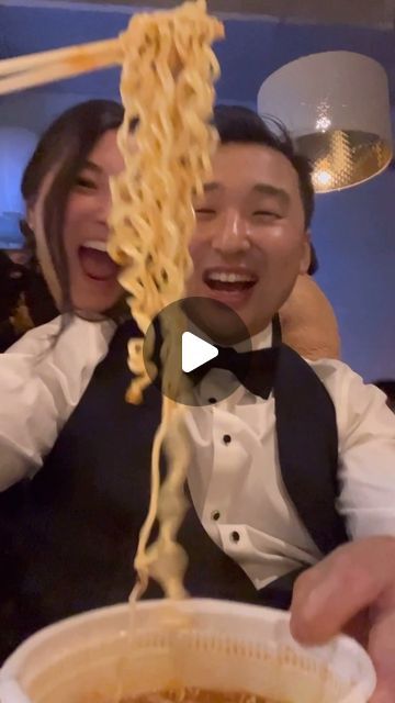 KOREAN-AMERICAN CHEF 🇰🇷 🇺🇸 on Instagram: "Ramen bar at an Asian wedding!! 🍜🔥  Yeeeep we really did that. Best idea ever~  Wifeys idea btw 🙏🏼  I can’t believe it’s already been a year since our wedding celebration and 2023 flew by so quick!! #throwbackthursday   Let’s finish 2023 strong and wishing everyone nothing but the best in 2024.  Peace & Sarang ✌🏼❤️  Shot by: 📸 @jljupiter   #ramen #wedding #mukbang #koreanfood" Ramen Wedding, Boba Bar, Ramen Bar, Wedding Bar, Wedding Celebration, Asian Wedding, Korean Food, Celebrity Weddings, A Year