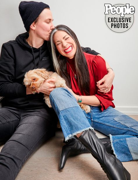 Stacy London Wishes Her Late Dad Could Have Met Her Girlfriend Cat Yezbak: 'He Brought Her to Me' Stacy London, We Love Each Other, London Home, Perspective On Life, London Instagram, Think Tank, One Month, First Date, Cat Pin