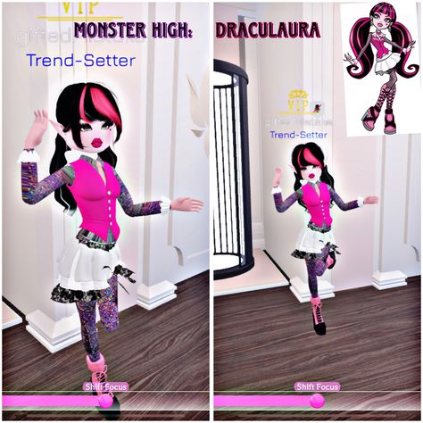 #roblox #dresstoimpress #outfits #fashion #roblodresstoimpress #robloxoutfitideas #monsterhigh #dolls #dresstoimpressideas Dti Roblox Monster Highschool, Dresstoimpress Outfits, Dti Theme, Dti Ideas, Dti Outfits, Roblox Outfits, Roblox Roblox, Themed Outfits, Outfits Fashion