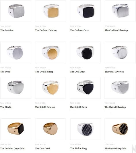 Tom Wood collection of rings Tom Wood Ring, Tom Wood, Bollywood Quotes, Signet Rings, Wood Ring, Modern Ring, Wood Rings, Onyx, Jewelry Rings