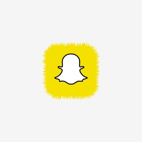 Snapchat Logos, Snapchat Icons, Yellow Products, Snapchat Logo, Snapchat Account, Snapchat Icon, Pinterest Room, Png Logo, Aesthetic App Icons